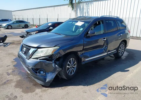 2013 Nissan Pathfinder Sl из США, поврежденный, VIN 5N1AR2MN4DC653555
